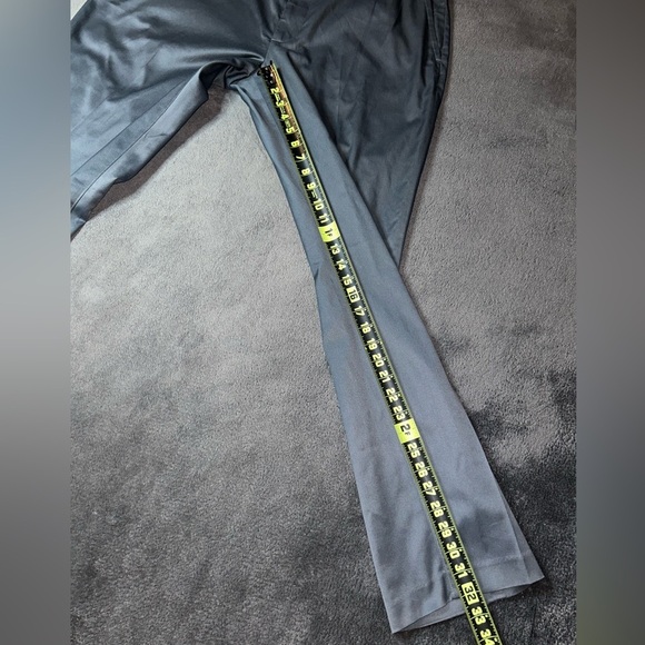 Nordstrom Men’s Shop Size 38W 32L Gray Athletic Fit Wedding Office Dress Pants - Picture 11 of 13